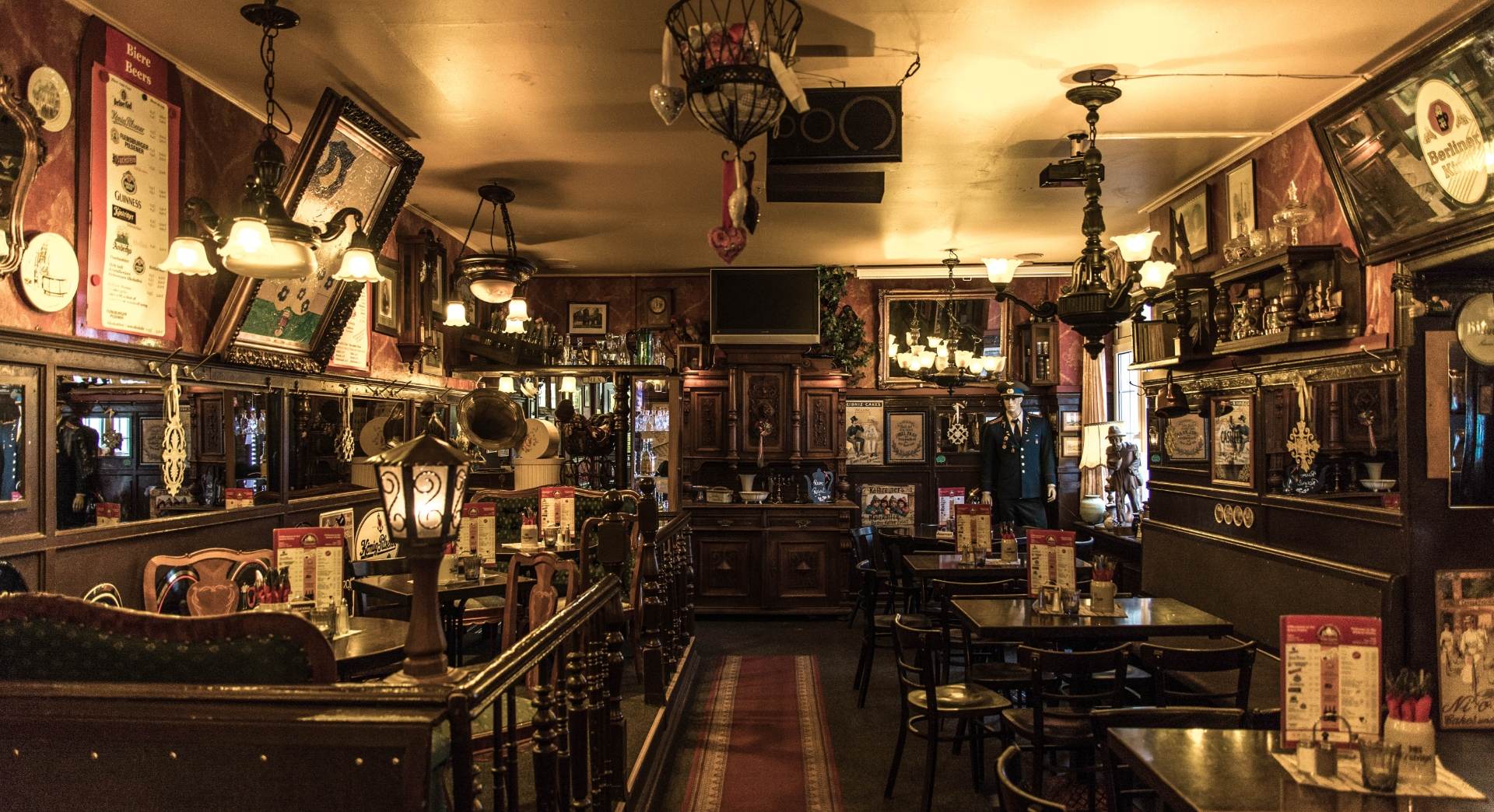 The dining room of Dicke Wirtin