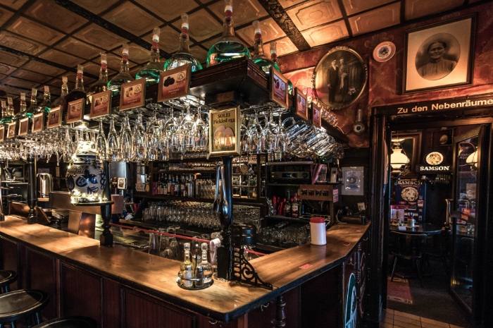 The bar
